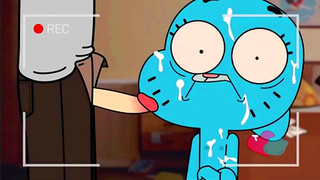 Gumball Unleashed: Hot 3D Blowjob Handjob Action in Wild Animated Sex