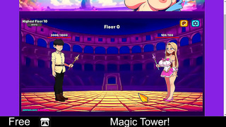 Rival Mages Ignite Forbidden Passion in Heated Tower Showdown