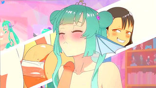 Hot Anime Pair Collide in Steamy PMV Romance Under Moonlight