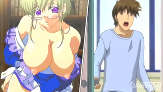 Curvaceous Teacher Treats Pupils to Hot Blowjob Messy Climax