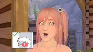 Lustful 3D Beauty Ditches Partner for Fiery Secret Tryst