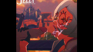 Gelatin Embraces Maiden in Lush Hentai Fantasy Adventure