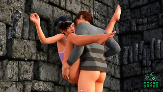 Brave Brunette Takes Charge in Steamy Stand-and-Ride Blowjob Finale – Lust Epidemic E70