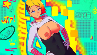 Gwen Shares Hot Spider-Powered Tryst in Sultry Animated Encounter