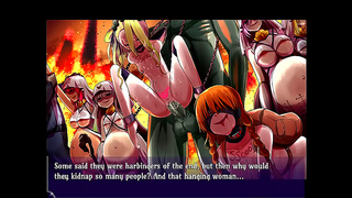 Seductive Demon Maid Teases Brave Hero with Dual Pleasures in Hot RPG Quest
