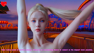 Blonde Beautys Wild NYC Journey into Tempting Hentai JOI Fun