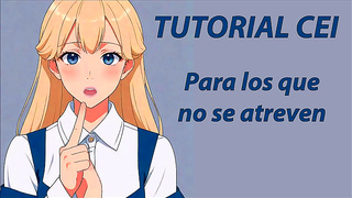 Femboys First Time Learning to Swallow Cum in Steamy Spanish Hentai POV