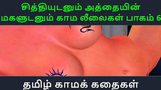 Tamil Animation Taboo: Stepmoms Secret Tryst with StepDaughter-In-Law Explored
