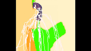 Pixel-Art Goddess Deepthroats Huge Dick in steamy Hentai Fantasia