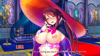 Succubus Tempts Weary Harem Hero in Sultry Visual Novella Encounter