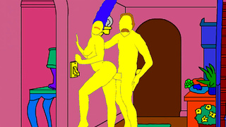 Homer Craves Midnight Heat at Moes in Spicy Simpsons Hentai Night
