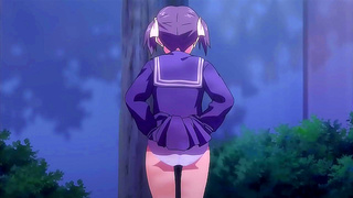 Busty Hentai Goddess Teases Pleasures Herself in Hot Solo Act