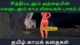 Twin Tamil Sisters Explore Forbidden Lust in Steamy Animated Encounter