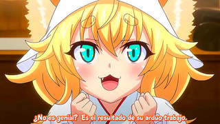 Kitsune Babe Teases Pleases Herself Ahead of Hot Hentai Tryst