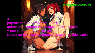 Futanari Divas Scream in Spanish Heat – Steamy Hentai Night Unfolds