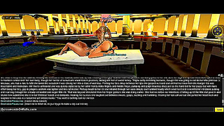 Alexis Surrenders to Steamy Double Tease in Epic 3D Hentai Adventure