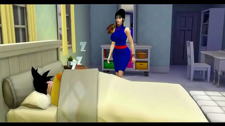 Chi-Chi Tempts Stepson in Secret Forbidden Tryst – Naughty Dragon Ball Heat