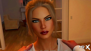 Busty Gamer Girl Ignites Steamy Romance in Epic 3D Fantasy Adventure