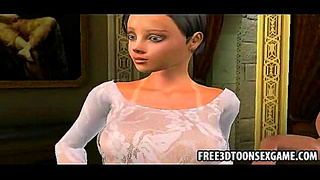 Voluptuous 3D Beauties Ignite Wild Lesbian Threesome Fantasy