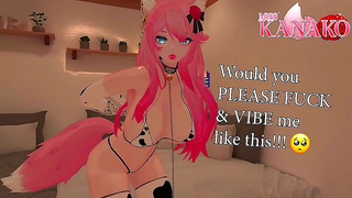 Kitty Play: Catgirls Sensual Bondage Delight in Hot NYE Fantasy Fling