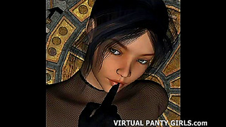 Busty French Maid Teases with Forbidden Desires in Steamy Hentai Fantasies