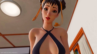 Chun-Li Dominates with Explosive Creampie Finale – Steamy POV Hentai Encounter