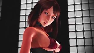 Lush Hentai Beauty Teases with Sensual Curves in Hot MMD 3D Tryst