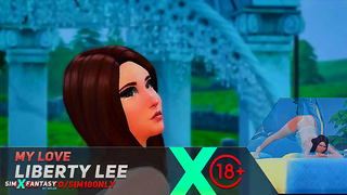 Liberty Lee Rides Boldly in Hot Cowgirl Action - Spicy Sims 4 Encounter