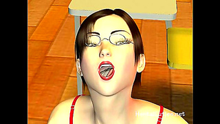 Curvy Hentai Goddess Receives Deep Creampie in Steamy Cartoon Tryst