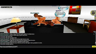 Gleaming Desires: Christies Steamy 3D Anime Threesome Fantasies Ignite
