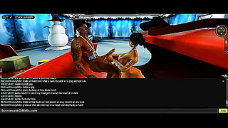 Anime Beauty Endures Wild Ride in Hot IMVU Fantasy Encounter
