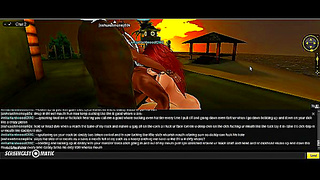 Anitas Hot Beach Fantasy Unfolds in Sensual 3D Hentai Adventure