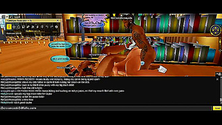 Caylee Nickys Hot 3D Anime Tryst in IMVU Fantascape