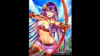 Alluring Anime Vixens Heat Things Up in Spicy Ecchi Action Showdown