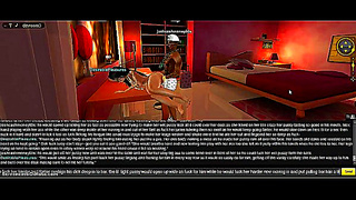 IMVU Lovers Entwined in Fiery Double Penetration Hentai Dream