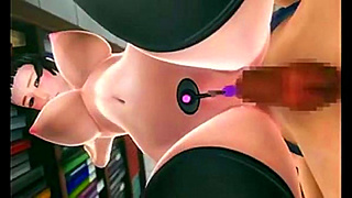 Aois Seductive Bookstore Tryst – Forbidden 3D Hentai Fantasy Awakens