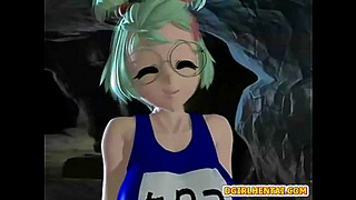Curvy Hentai Queen Faces Off Against Lustful Monster in Hot Battle