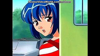 Fiery redhead gets pounded doggystyle in intense anime lust scene
