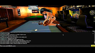 Paiges Sensual Game Room Fantasies Come Alive in 3D Hentai Heat