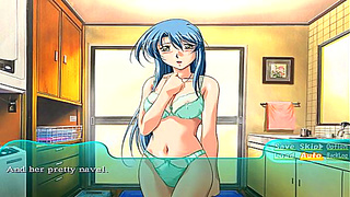 Sanae Yields to Temptation in Sultry Hentai Encounter