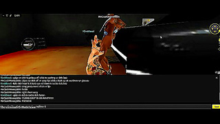 Goddess Seduces Warrior in IMVU Realm – Hot Anime Encounter Begins