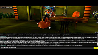 Curvy 3D Anime Vixen Lures Lonely Gamer into Hot Rendezvous by Tokyo Bay