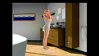 Naughty Blonde Stepmom Ditches Her Man for Massive BBC – Animated Fantasy