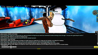 Amys Naughty Holiday Lust: A Wild 3D Hentai Xmas Adventure Begins