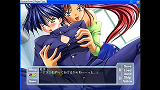 Lusty Game Girl Rides Hard in Hot Animated Lust Fest