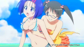 Bikini Goddesses Dive Into Lustful Chaos in Horny Hentai Pool Fest