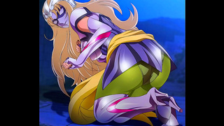 Yuunas Hot Aqua Clash Sparks Wild Desire in Saint Seiya Omega Pleasure Tale