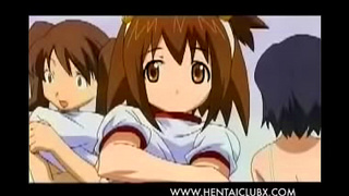 Busty Schoolgirls Tempt a Ravenous Monster in Hot Locker Room Encounter