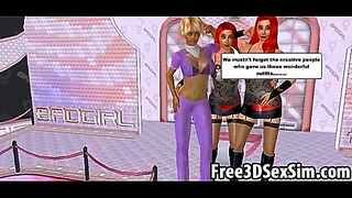 Lesbian Flames Up in Wild Hentai Fantasy