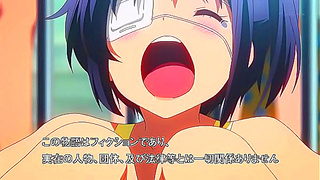 Chuunibyo Couple Sparks Hot Passion in Sultry Anime Bedroom Scene